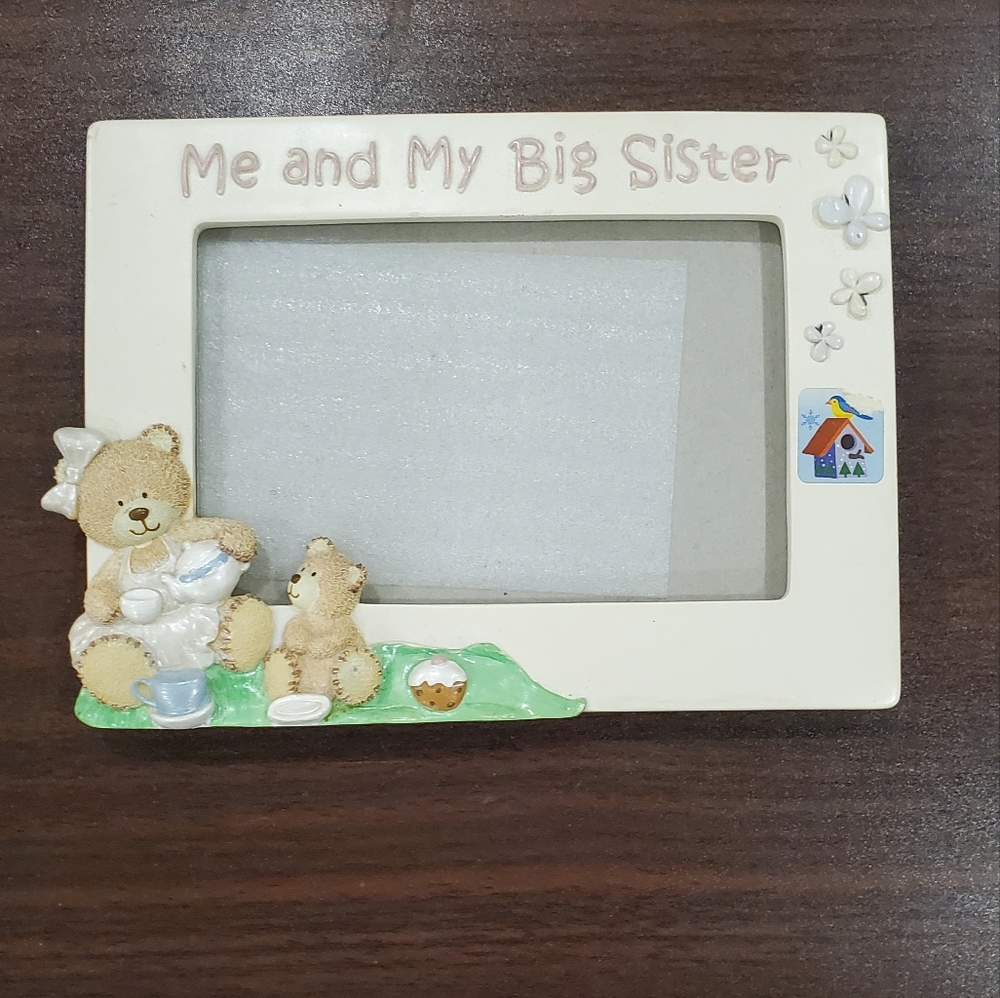 Baby Photo Frame Sister - Picture 1 of 3